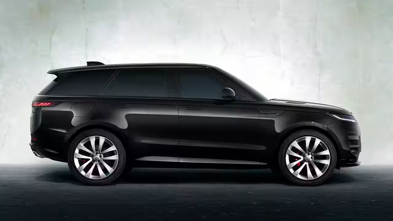 Profile shot of a used Range Rover