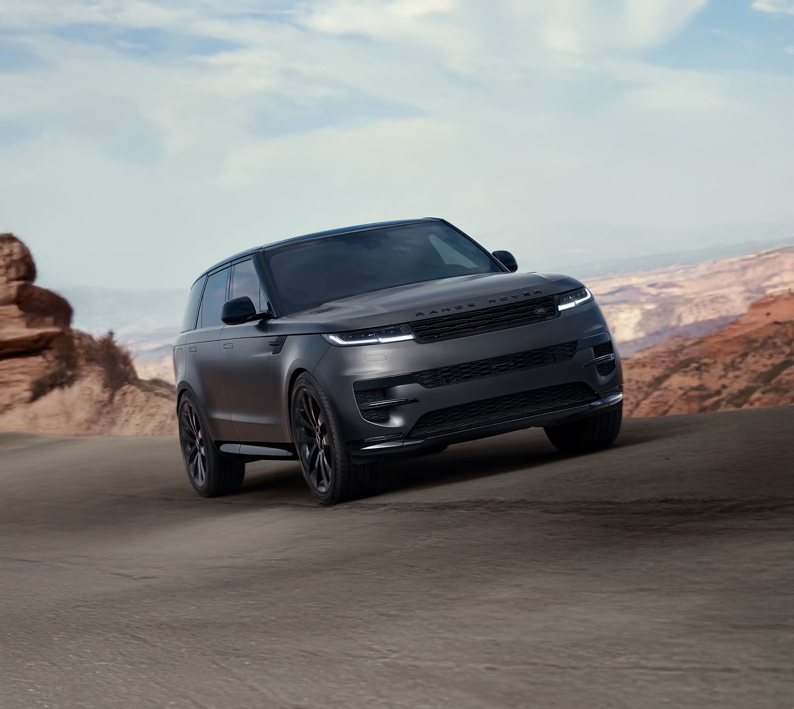 The 2026 Range Rover Sport going off-road