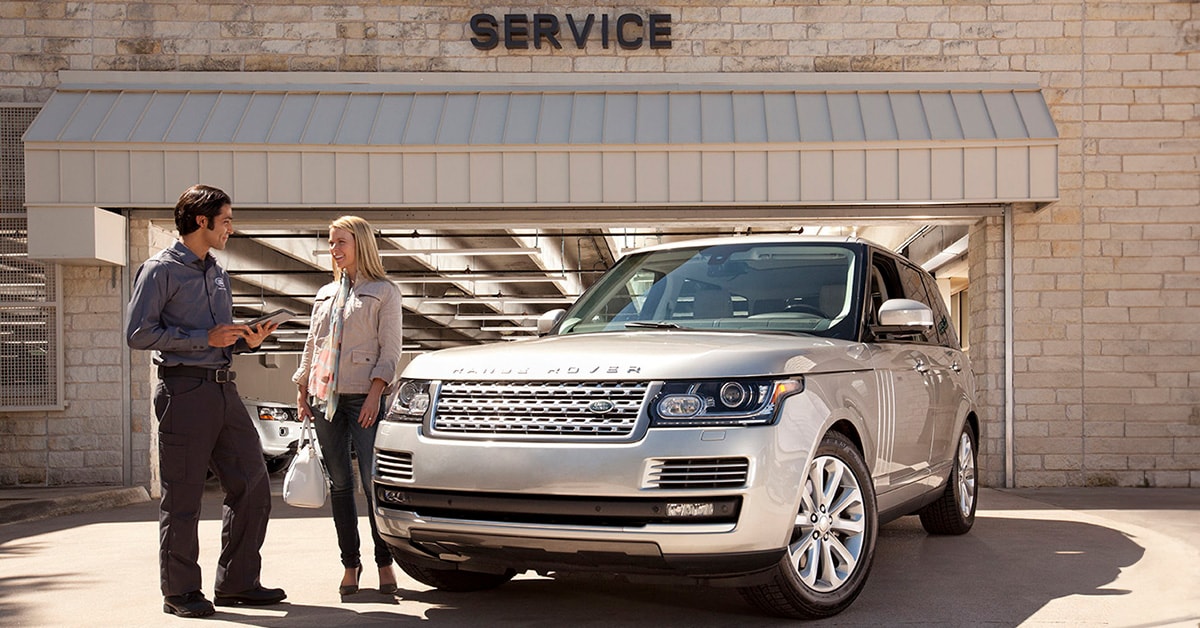 Vehicle in a Land Rover service bay.jpg