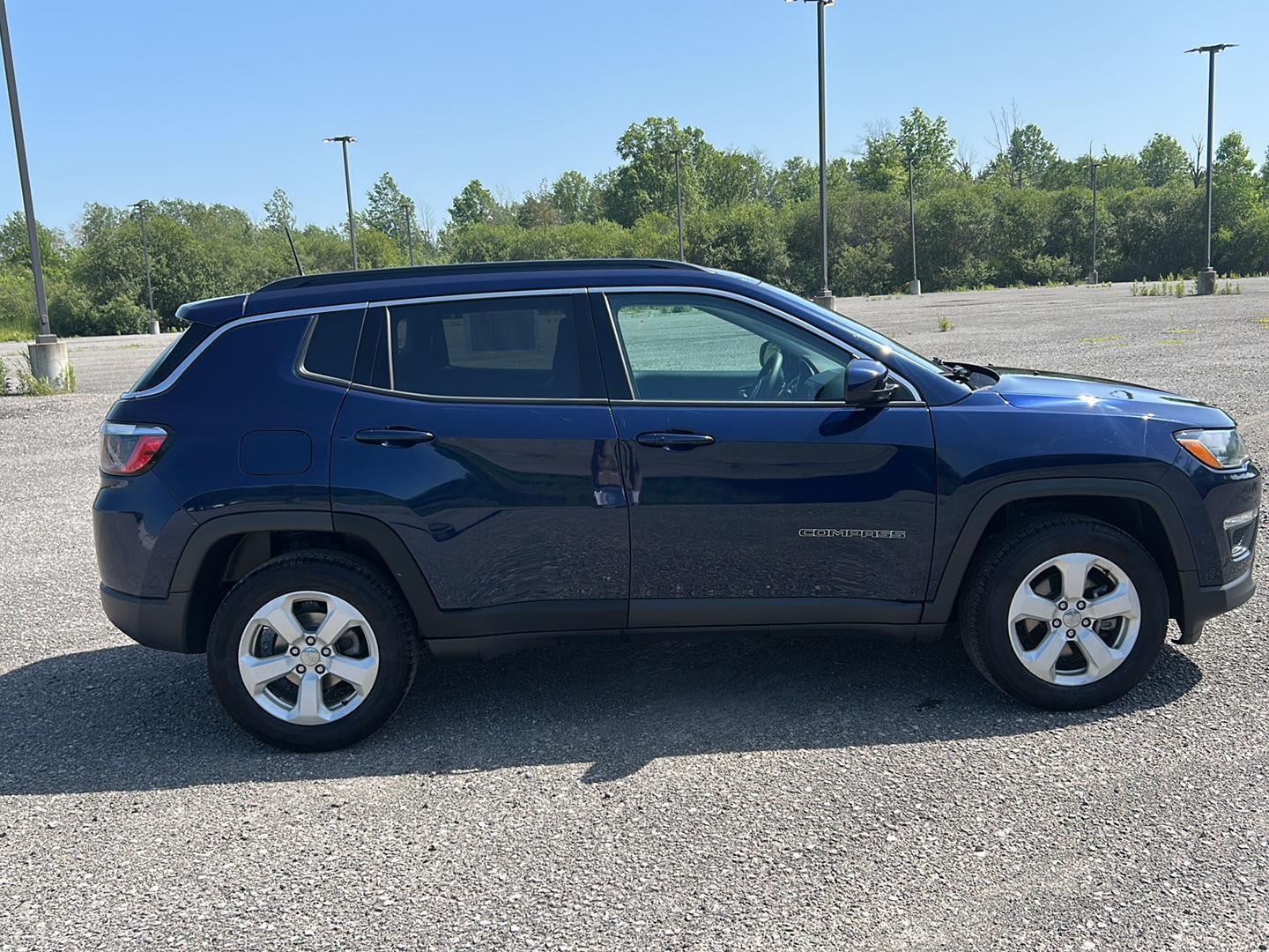 Used 2021 Jeep Compass Latitude with VIN 3C4NJDBB0MT530647 for sale in Grand Island, NY