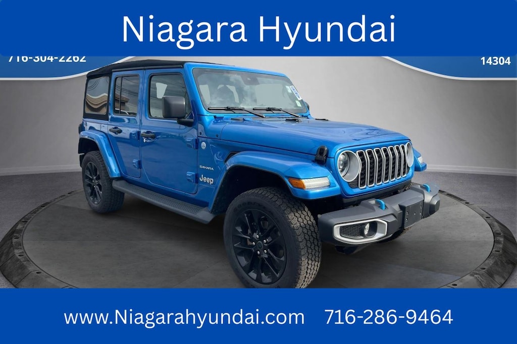 Used 2024 Jeep Wrangler 4xe Sahara SUV