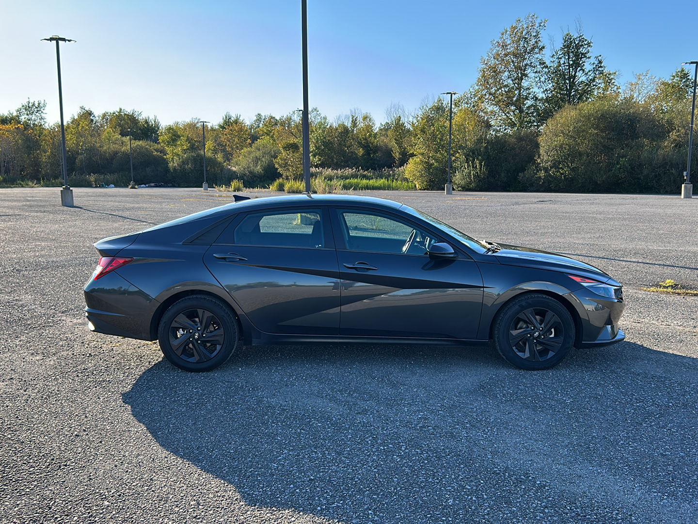 Used 2023 Hyundai Elantra SEL with VIN 5NPLM4AG8PH106553 for sale in Grand Island, NY