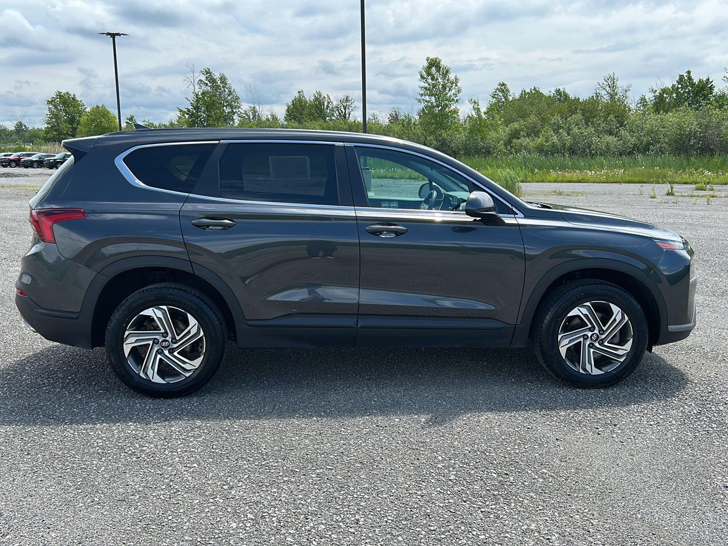 Used 2021 Hyundai Santa Fe SE with VIN 5NMS1DAJ4MH366330 for sale in Grand Island, NY