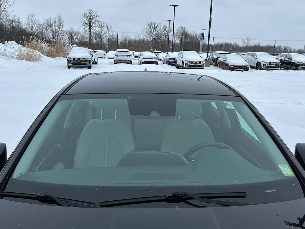 Used 2021 Hyundai Sonata Hybrid Blue Sedan