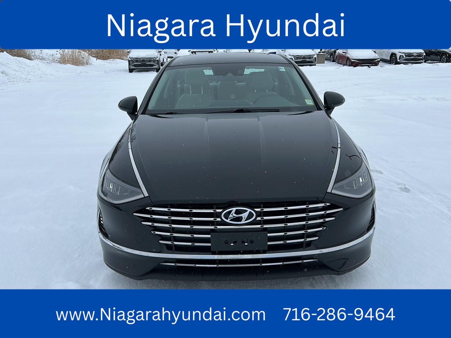 2021 Hyundai Sonata Hybrid Blue