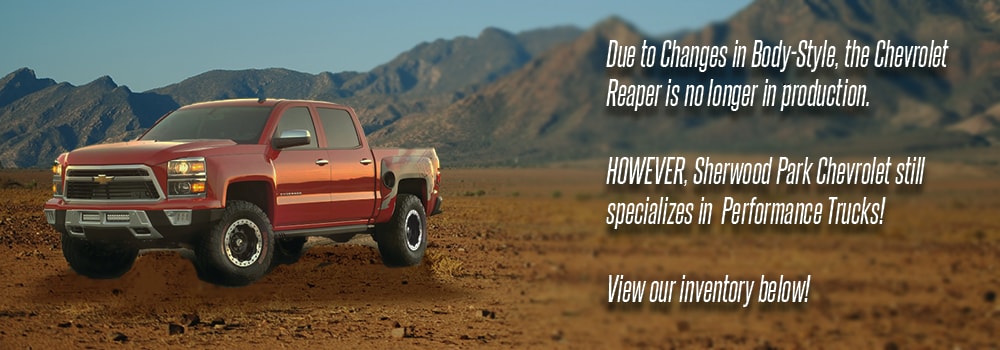 Build Your 2016 Chevy Reaper Truck Online