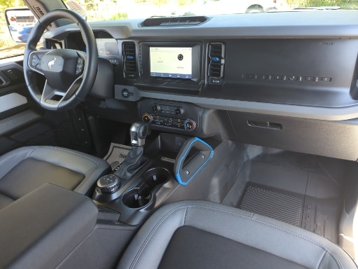 Certified 2023 Ford Bronco 2-Door Black Diamond with VIN 1FMDE5AHXPLC02837 for sale in Inverness, FL
