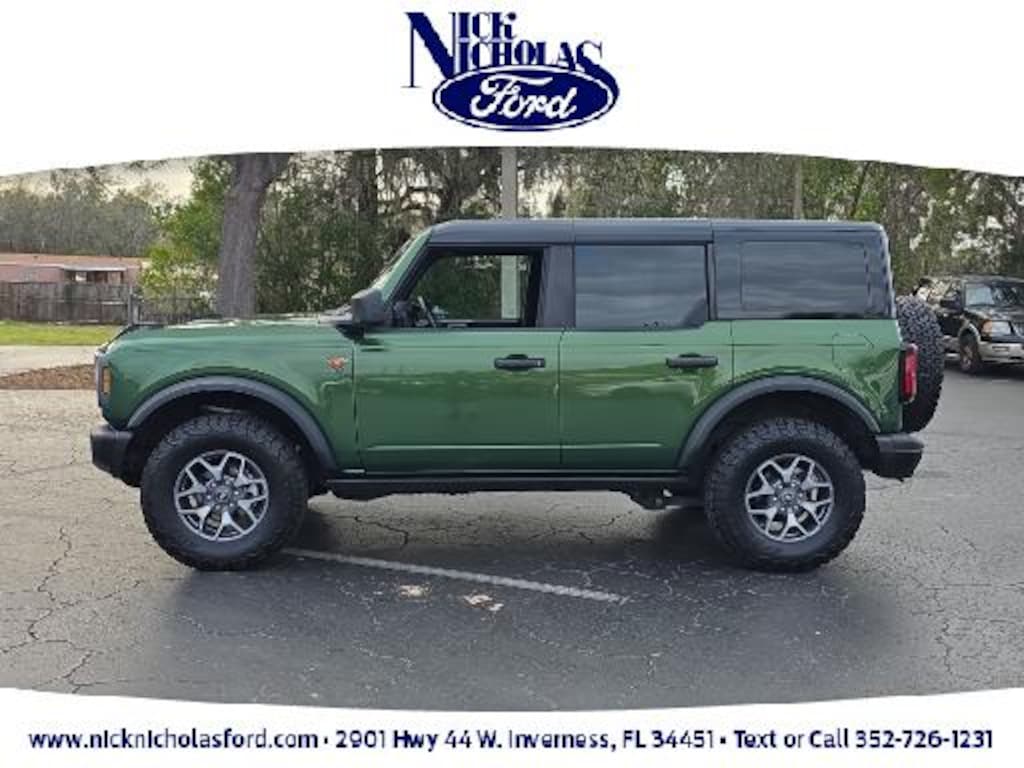 Certified 2025 Ford Bronco Badlands SUV