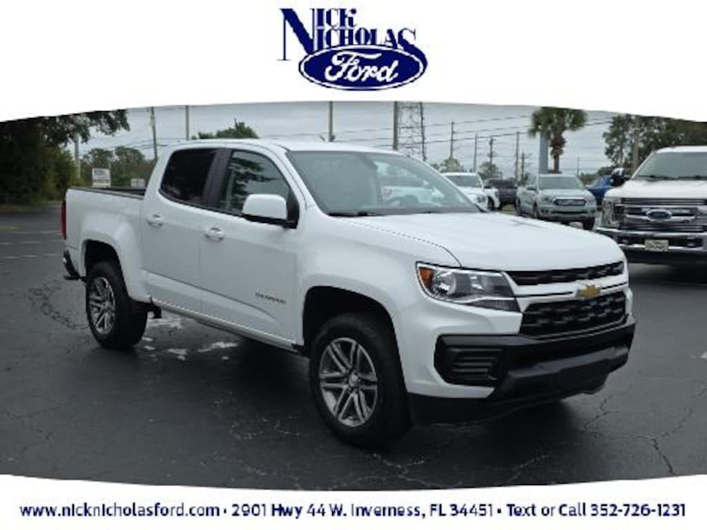 Certified 2022 Chevrolet Colorado Work Truck Truck