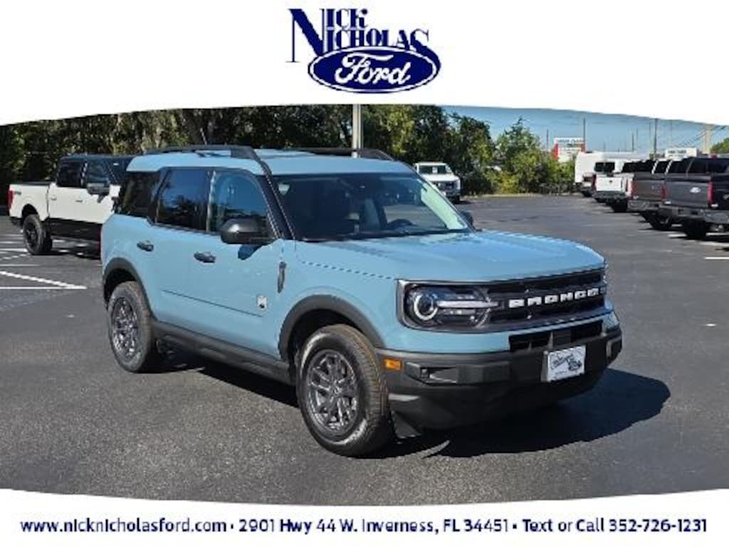 Certified 2023 Ford Bronco Sport Big Bend SUV
