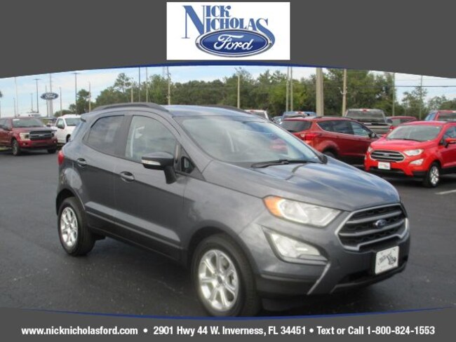 New 2018 Ford Ecosport For Sale At Nick Nicholas Ford Inc Vin
