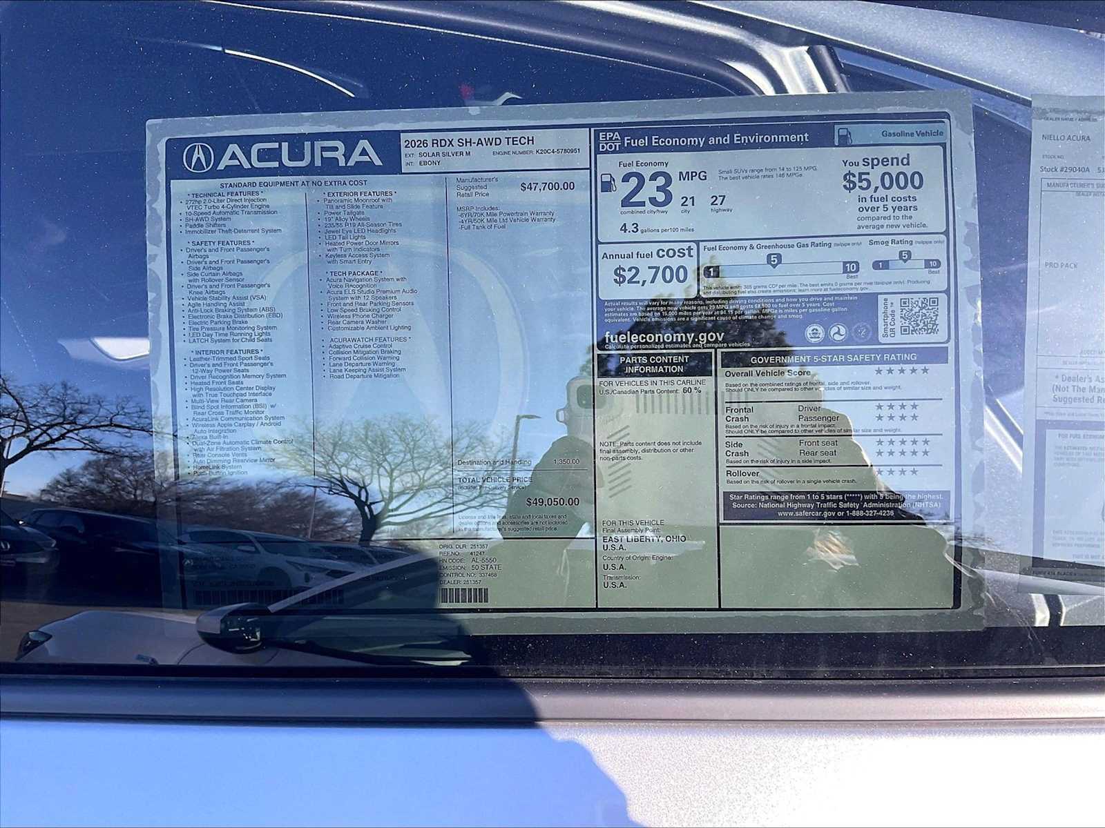 2026 Acura RDX Technology Package - Photo 35