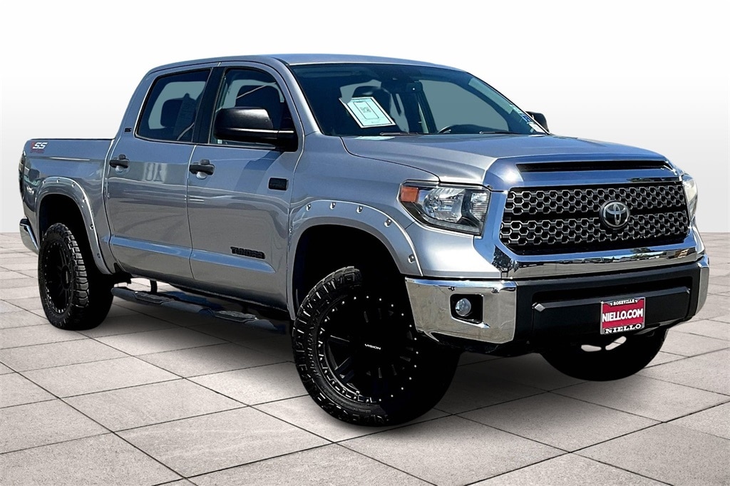 Used 2020 Toyota Tundra SR5 with VIN 5TFDY5F14LX886195 for sale in Roseville, CA