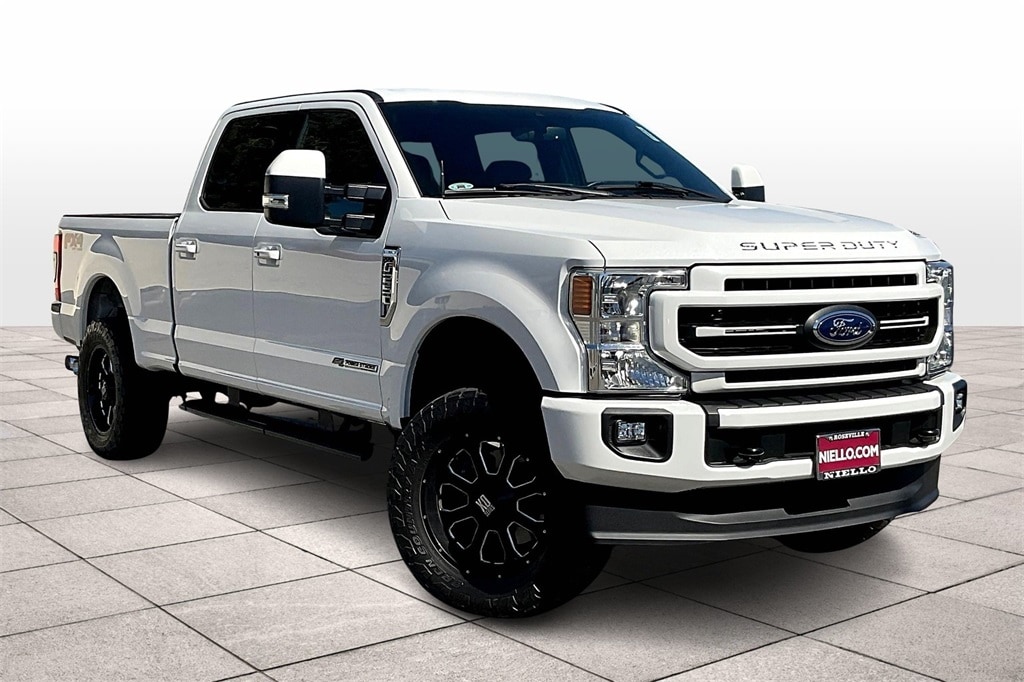 Used 2022 Ford F-250 Super Duty Lariat with VIN 1FT8W2BT5NEE39175 for sale in Roseville, CA