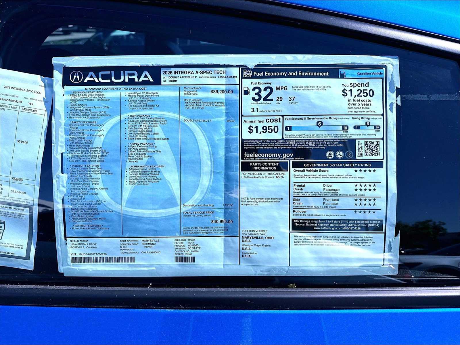 2026 Acura Integra A-Spec w/Technology Package - Photo 34