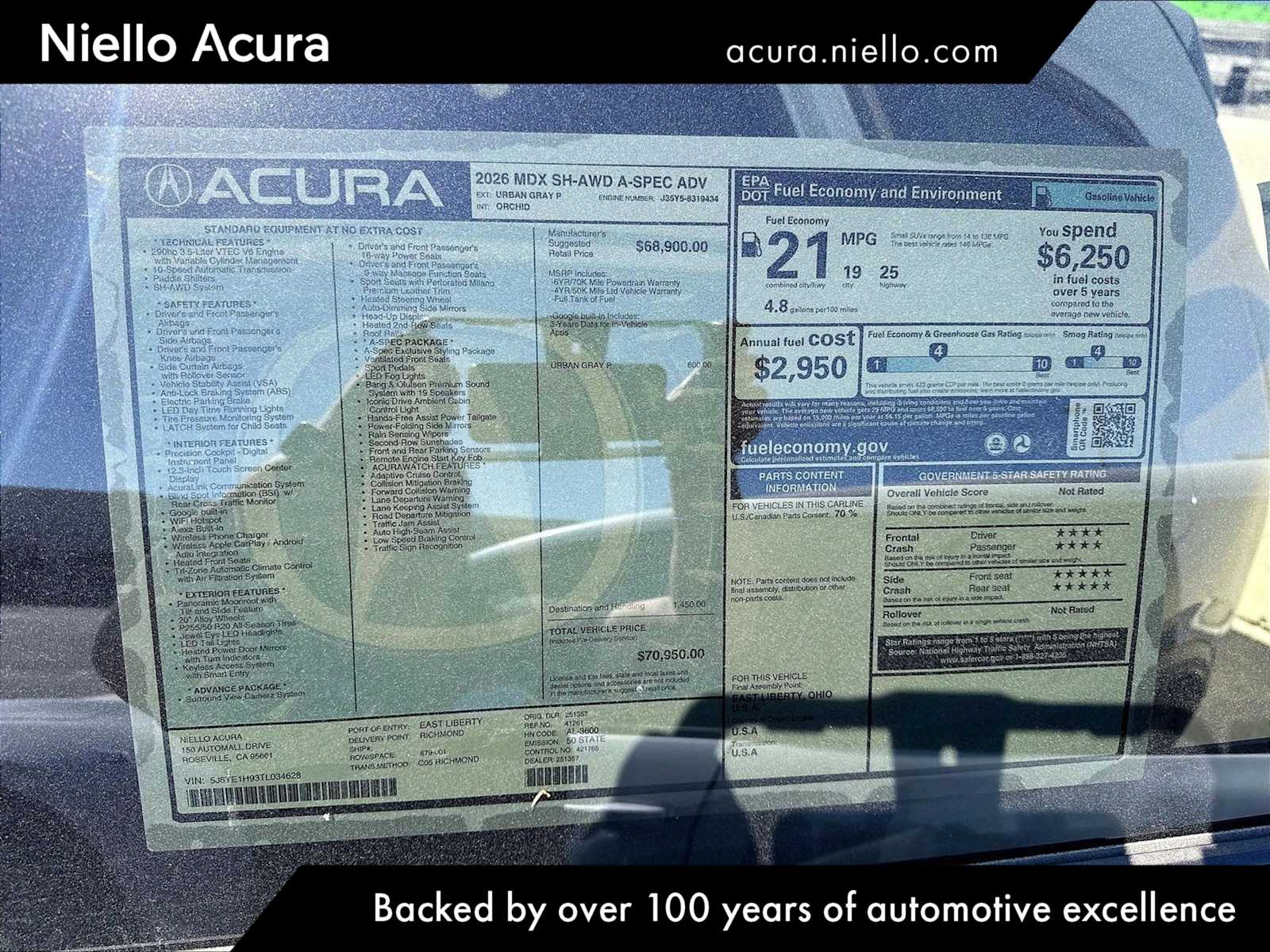 2026 Acura MDX SH-AWD A-Spec w/Advance Package's photo