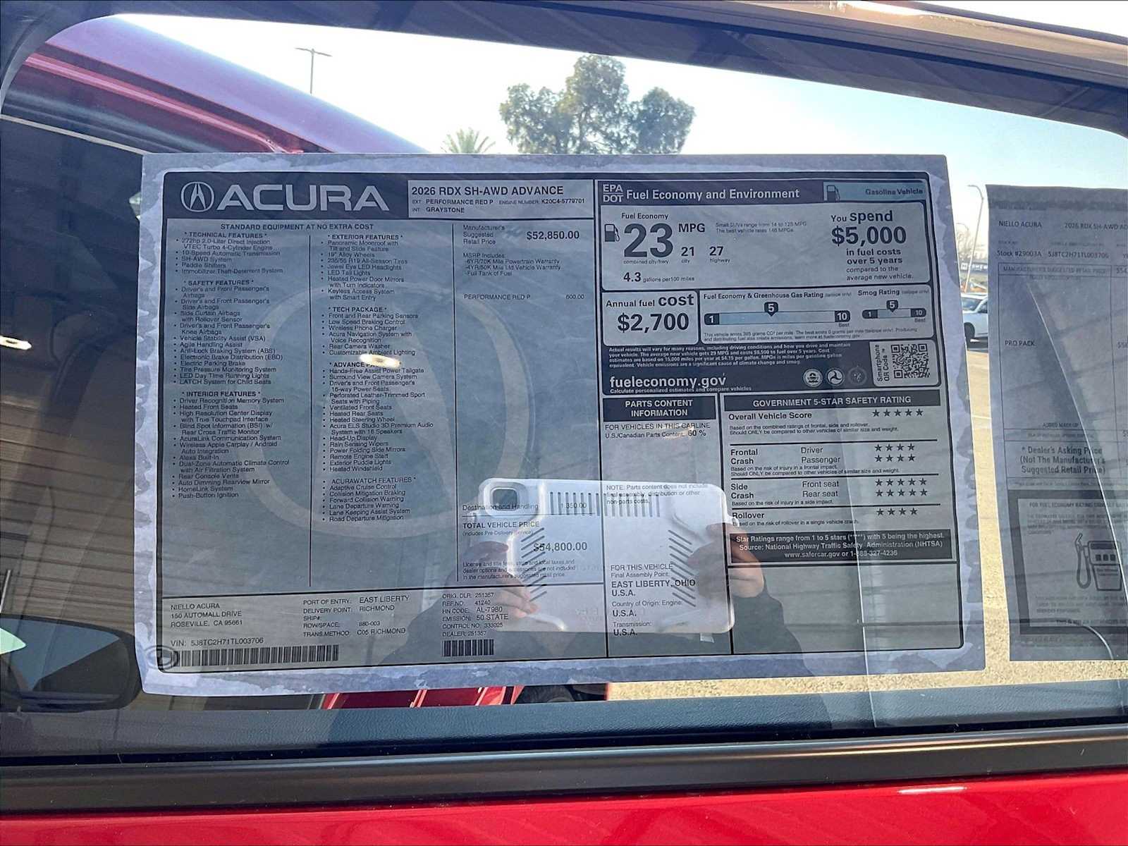 2026 Acura RDX Advance Package - Photo 36
