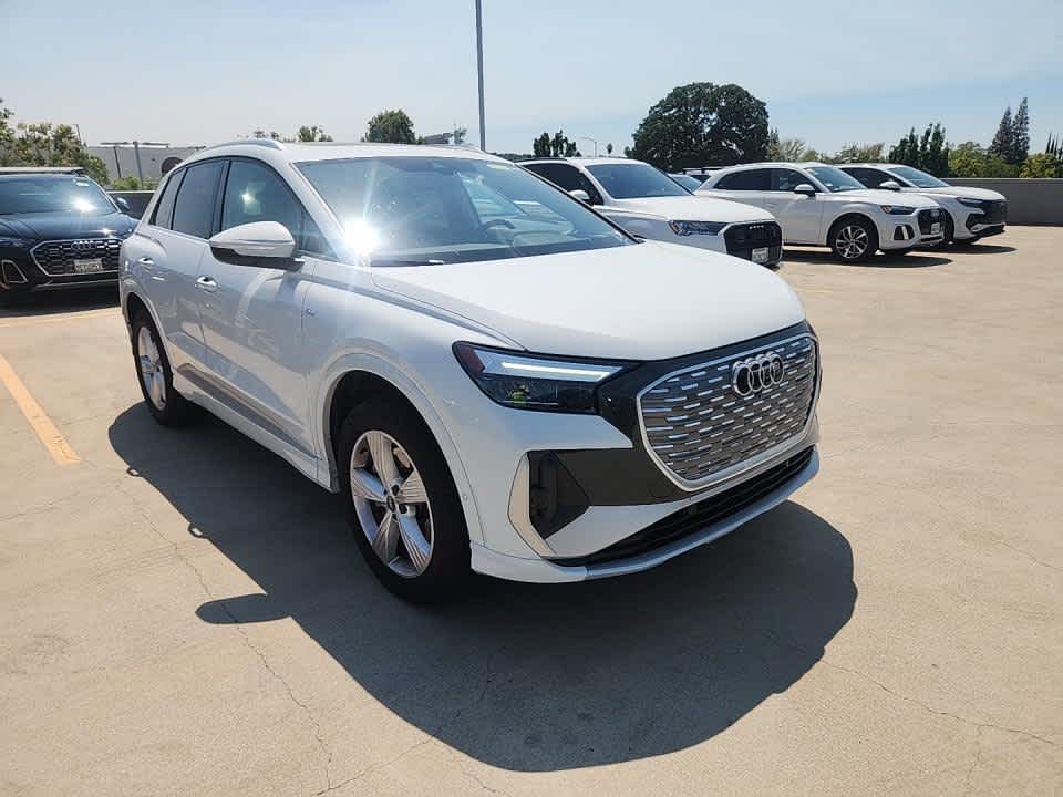 Used 2023 Audi Q4 e-tron Premium Plus with VIN WA1L2BFZ7PP063682 for sale in Sacramento, CA