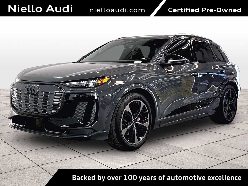 Certified 2025 Audi SQ6 e-tron Prestige quattro