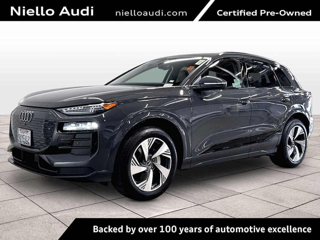 Certified 2025 Audi Q6 e-tron Premium Plus quattro