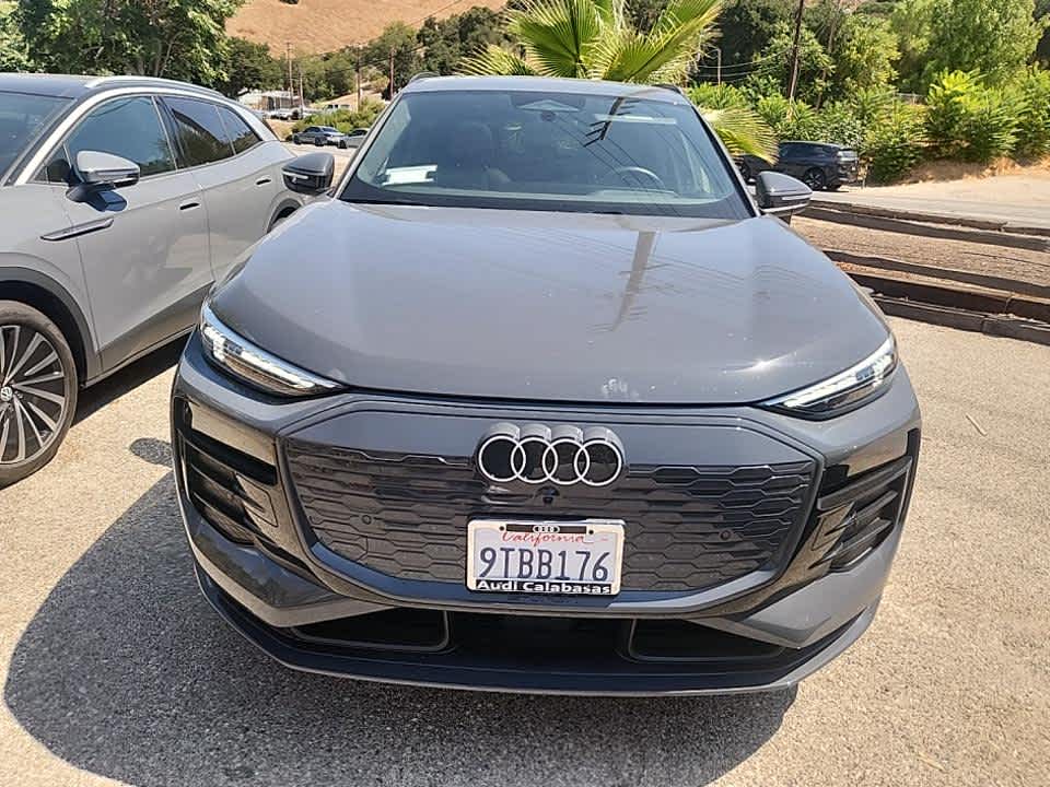 Used 2025 Audi Q6 e-tron Premium Plus with VIN WA124BGF4SA021587 for sale in Sacramento, CA