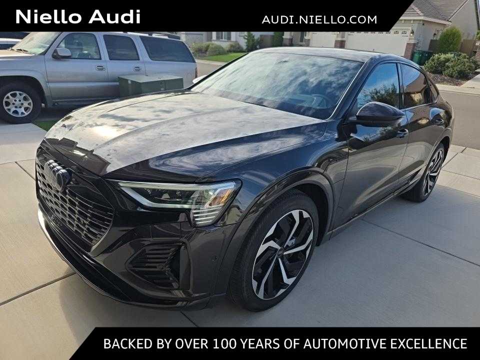Used 2024 Audi Q8 e-tron Sportback S Line Prestige