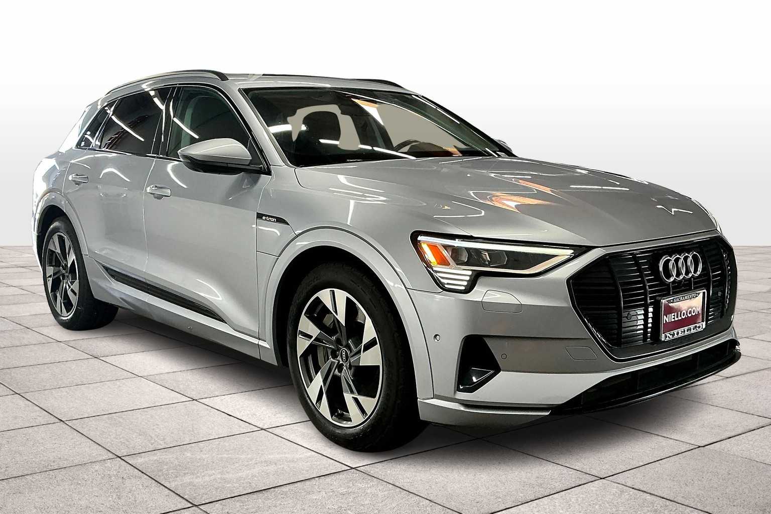 Used 2021 Audi e-tron Premium with VIN WA1AAAGE8MB027301 for sale in Sacramento, CA