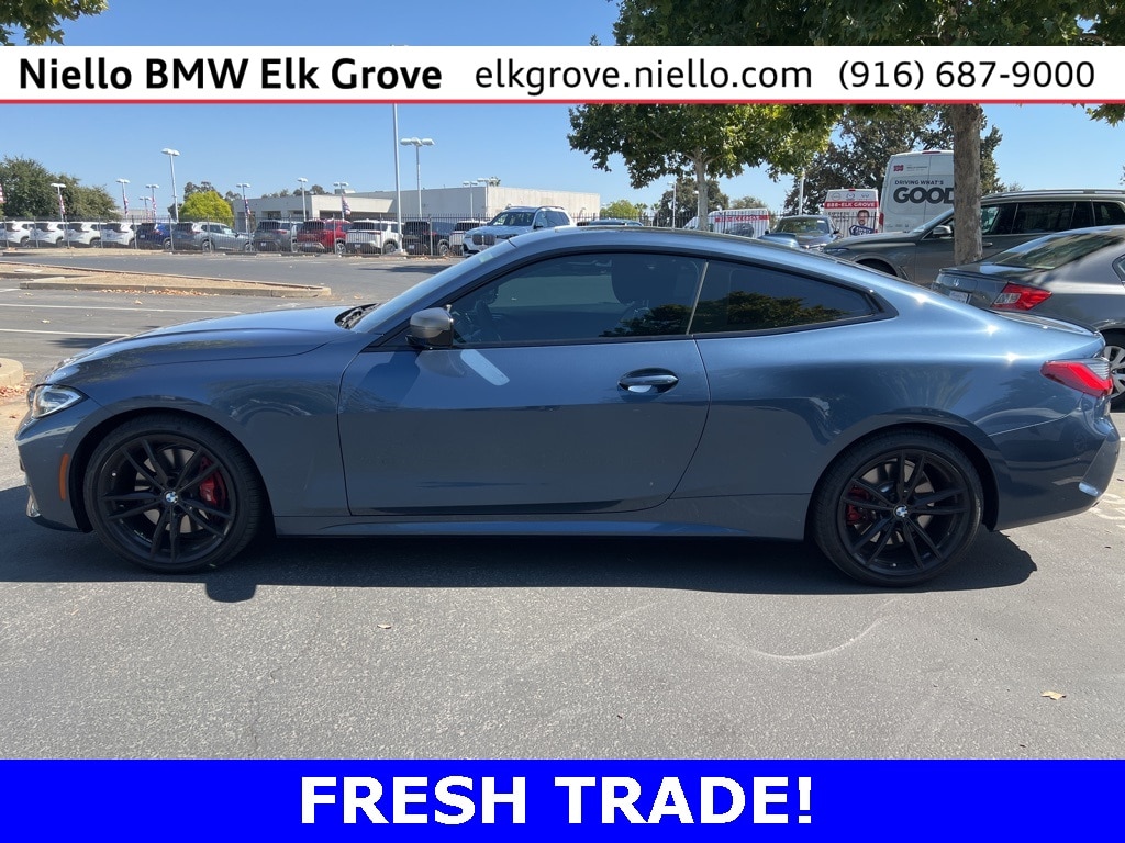 Certified 2021 BMW 4 Series M440i with VIN WBA13AR04MCF64307 for sale in Elk Grove, CA