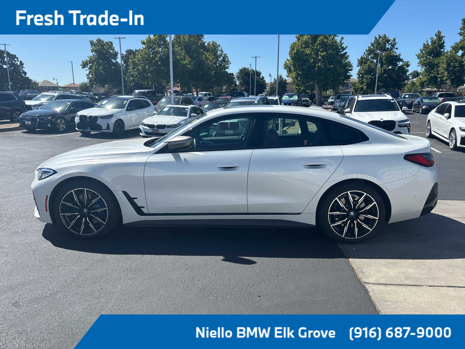 Used 2024 BMW i4 Base with VIN WBY33AW05RFS45807 for sale in Elk Grove, CA