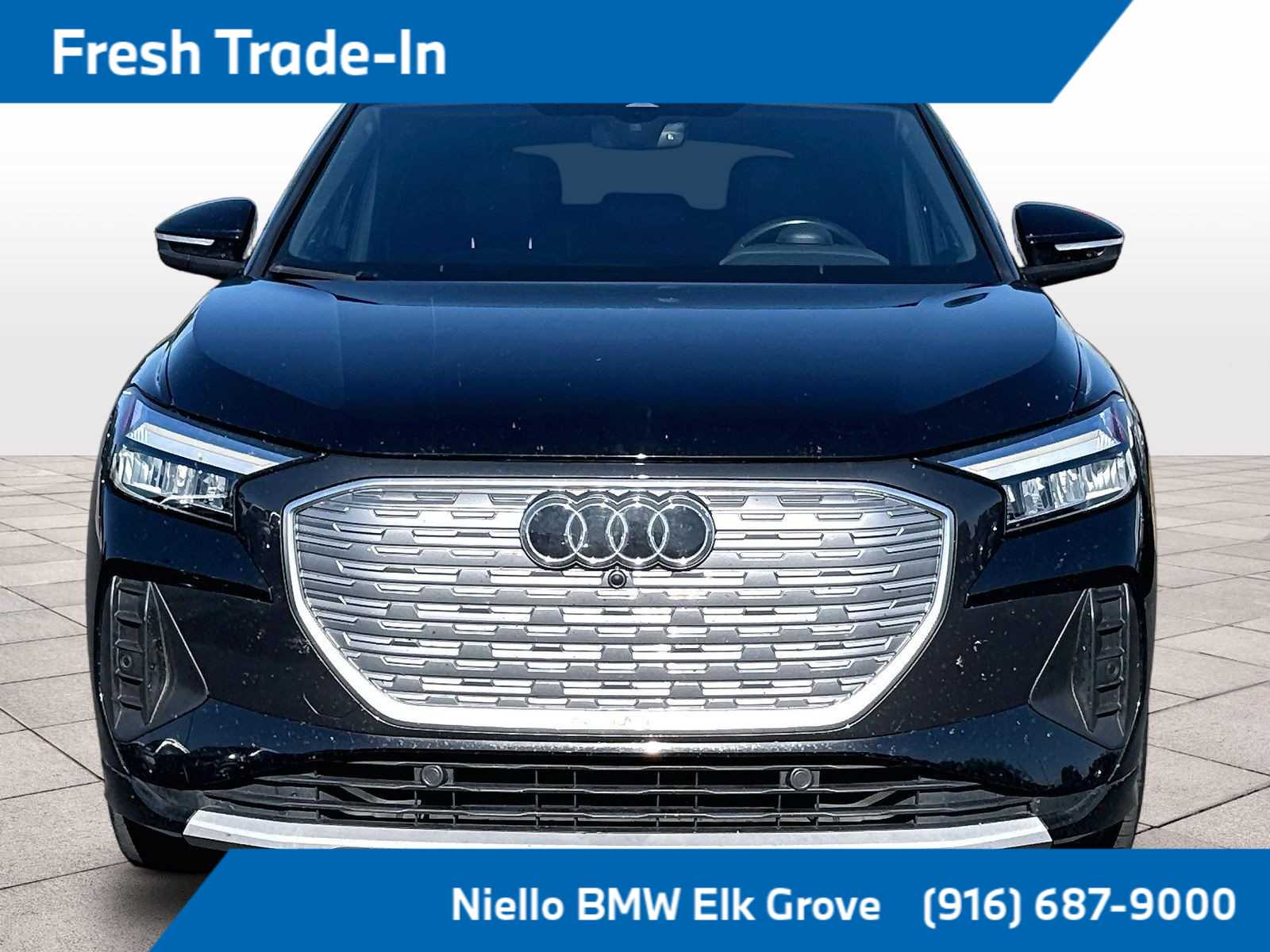 Used 2023 Audi Q4 e-tron Premium Plus with VIN WA1BCBFZ8PP019747 for sale in Elk Grove, CA