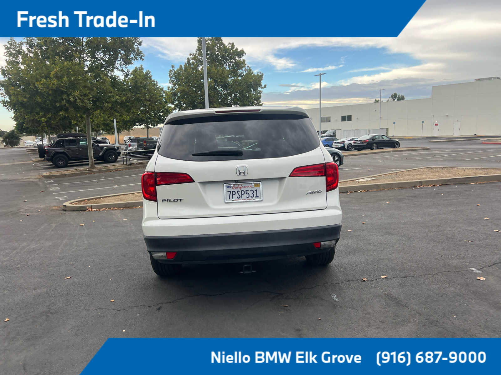 2016 Honda Pilot EX-L photo 4