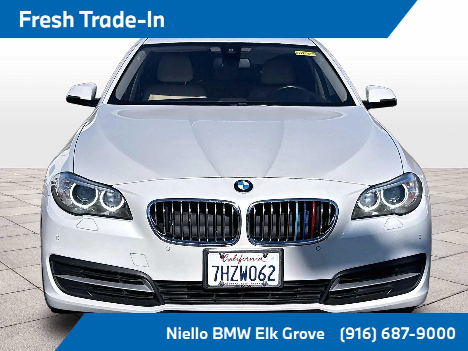 Used 2014 BMW 5 Series 535i with VIN WBA5B1C54ED484278 for sale in Elk Grove, CA