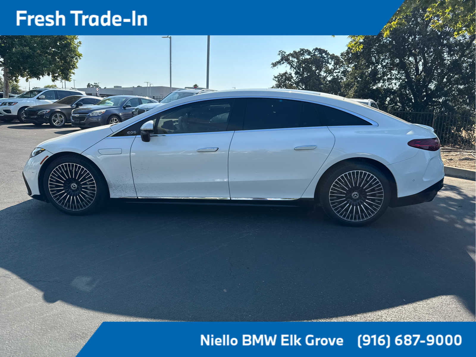 Used 2022 Mercedes-Benz EQS Base with VIN W1KCG2DB8NA004840 for sale in Elk Grove, CA