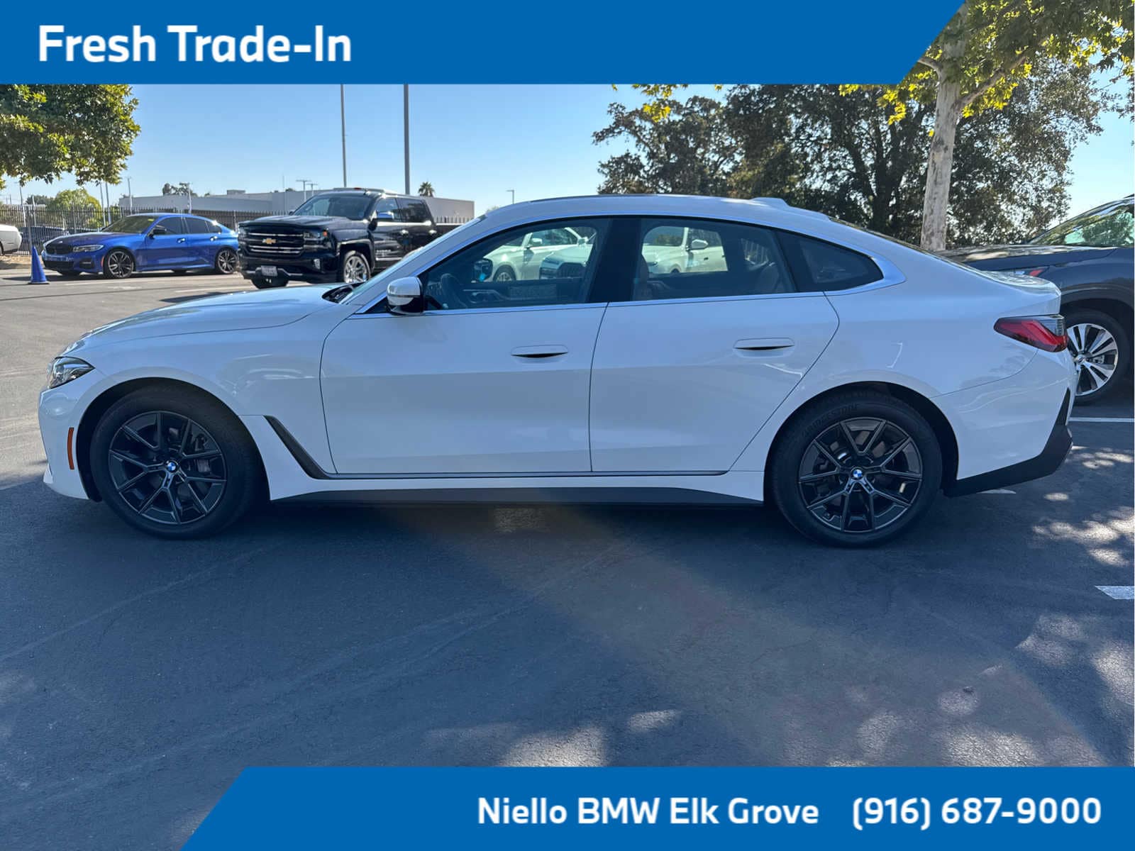 Used 2025 BMW i4 Base with VIN WBY23HD01SFU19224 for sale in Elk Grove, CA