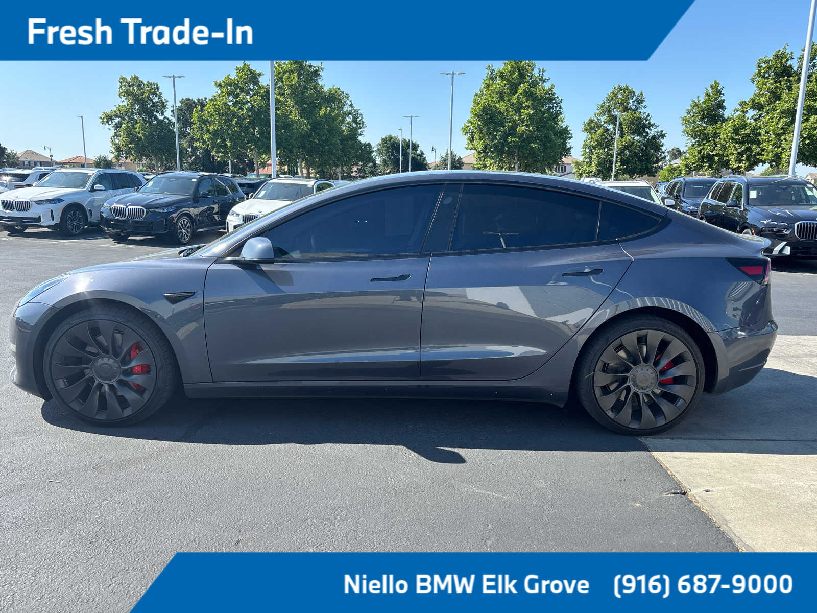 Used 2023 Tesla Model 3 Performance with VIN 5YJ3E1EC9PF708900 for sale in Elk Grove, CA