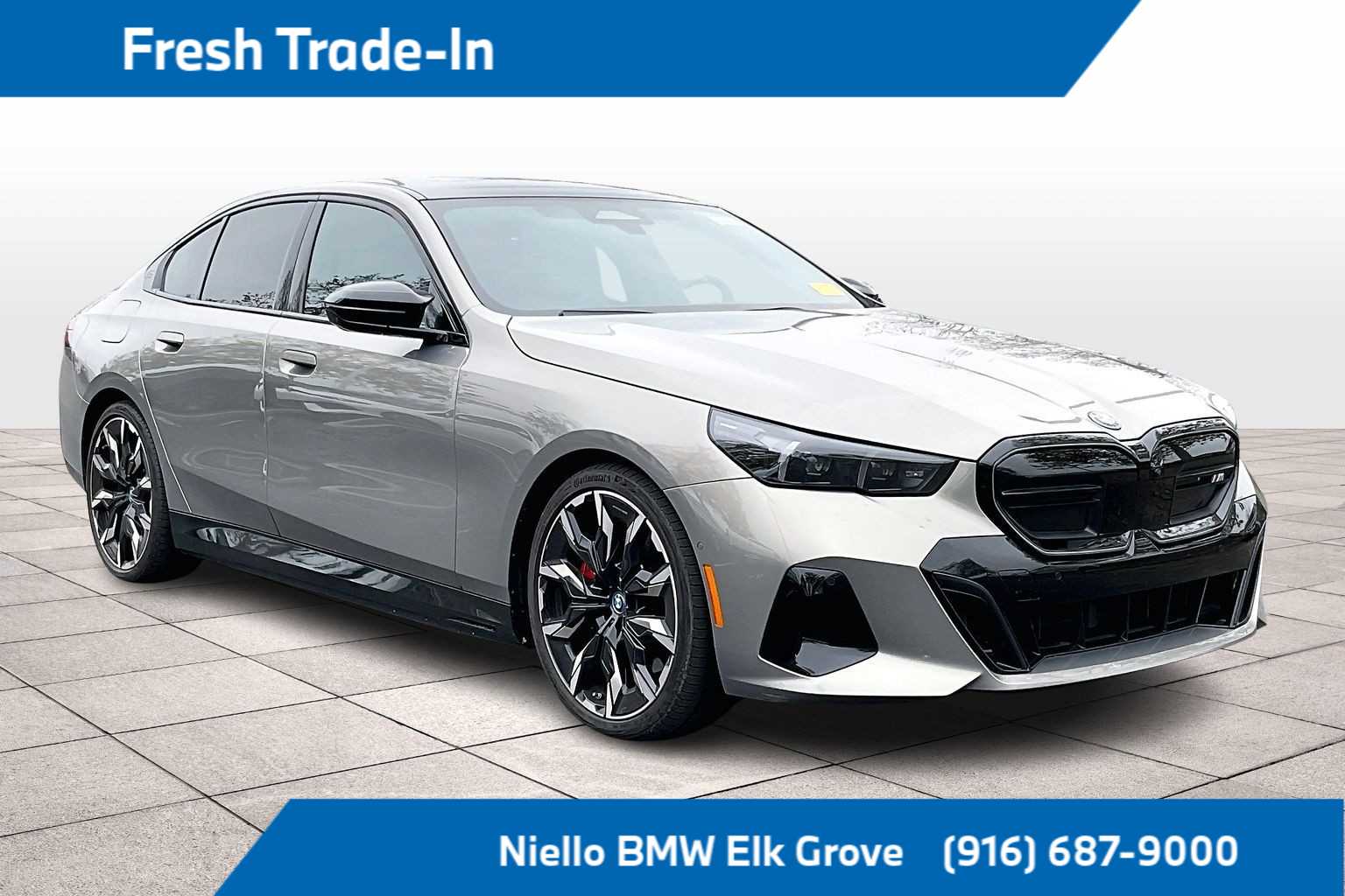 Used 2024 BMW i5 M60 with VIN WBY43FK02RCR53909 for sale in Elk Grove, CA