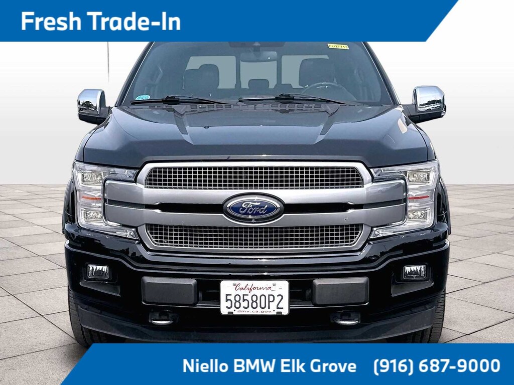 Used 2018 Ford F-150 Platinum 4WD Supercrew 5.5 Box 4WD SuperCrew 5.5 Box