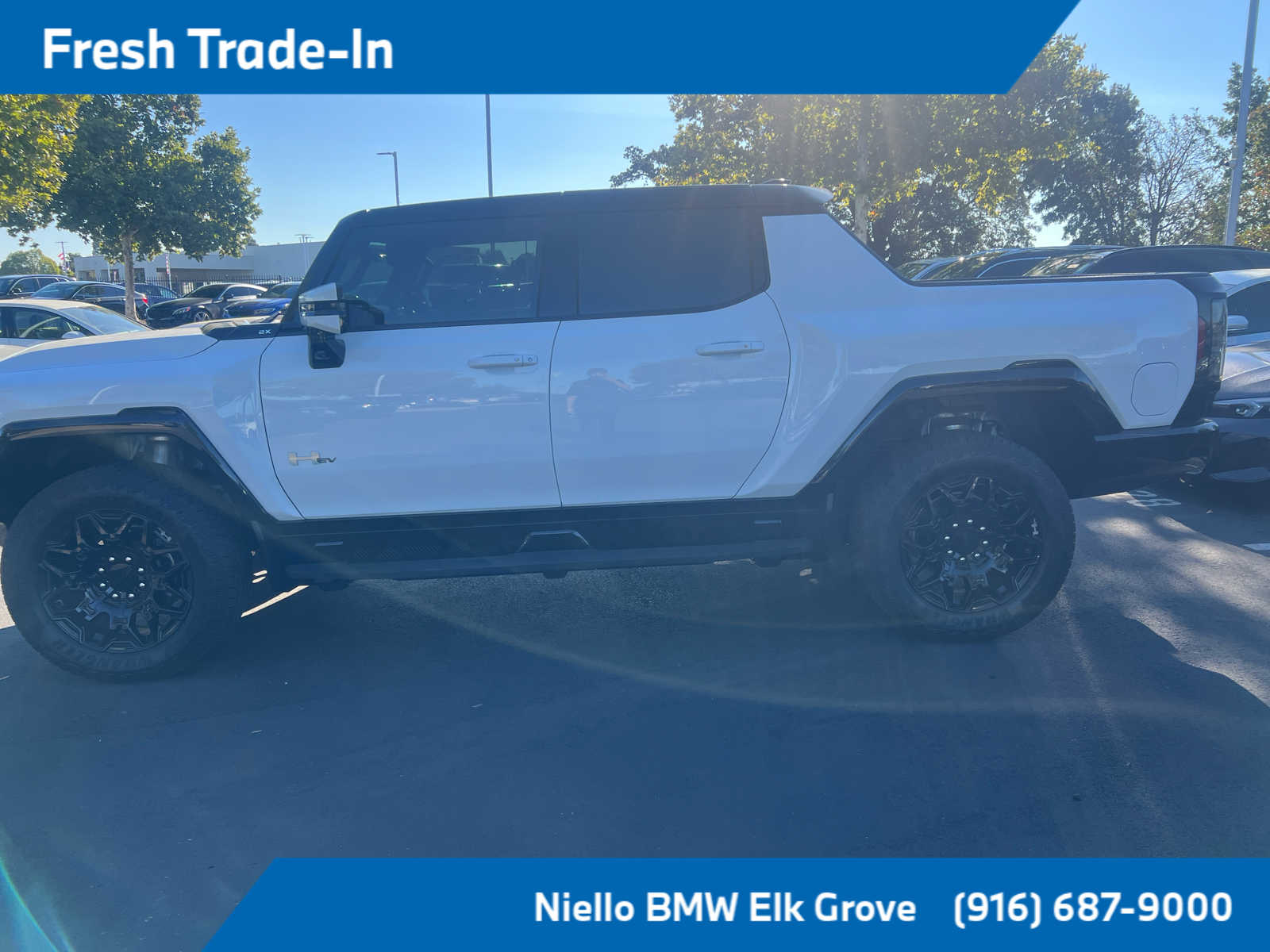 Used 2025 GMC HUMMER EV 2X with VIN 1GT10BDD8SU108424 for sale in Elk Grove, CA