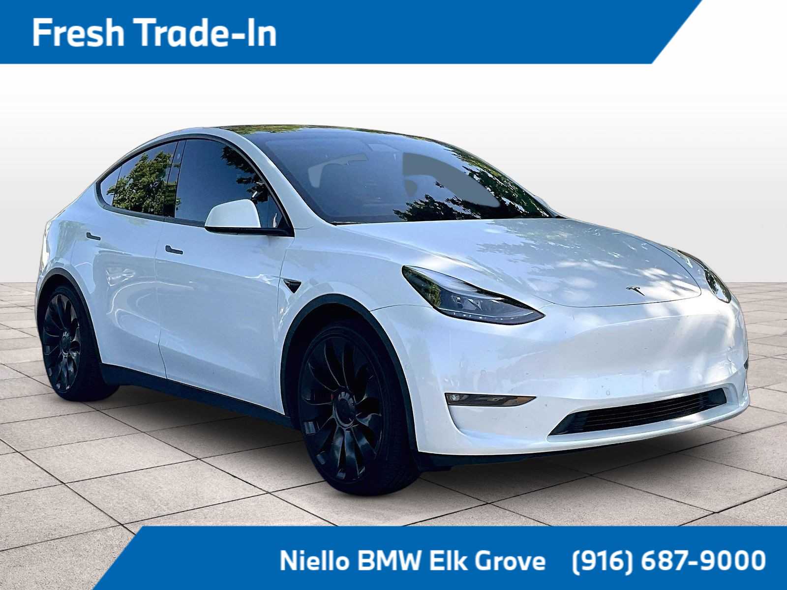 Used 2022 Tesla Model Y Performance with VIN 7SAYGDEF3NF489623 for sale in Elk Grove, CA