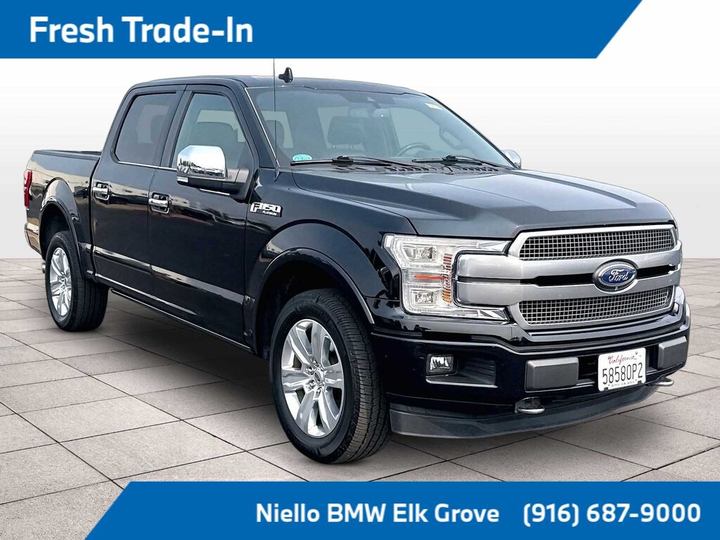 Used 2018 Ford F-150 Platinum 4WD Supercrew 5.5 Box 4WD SuperCrew 5.5 Box