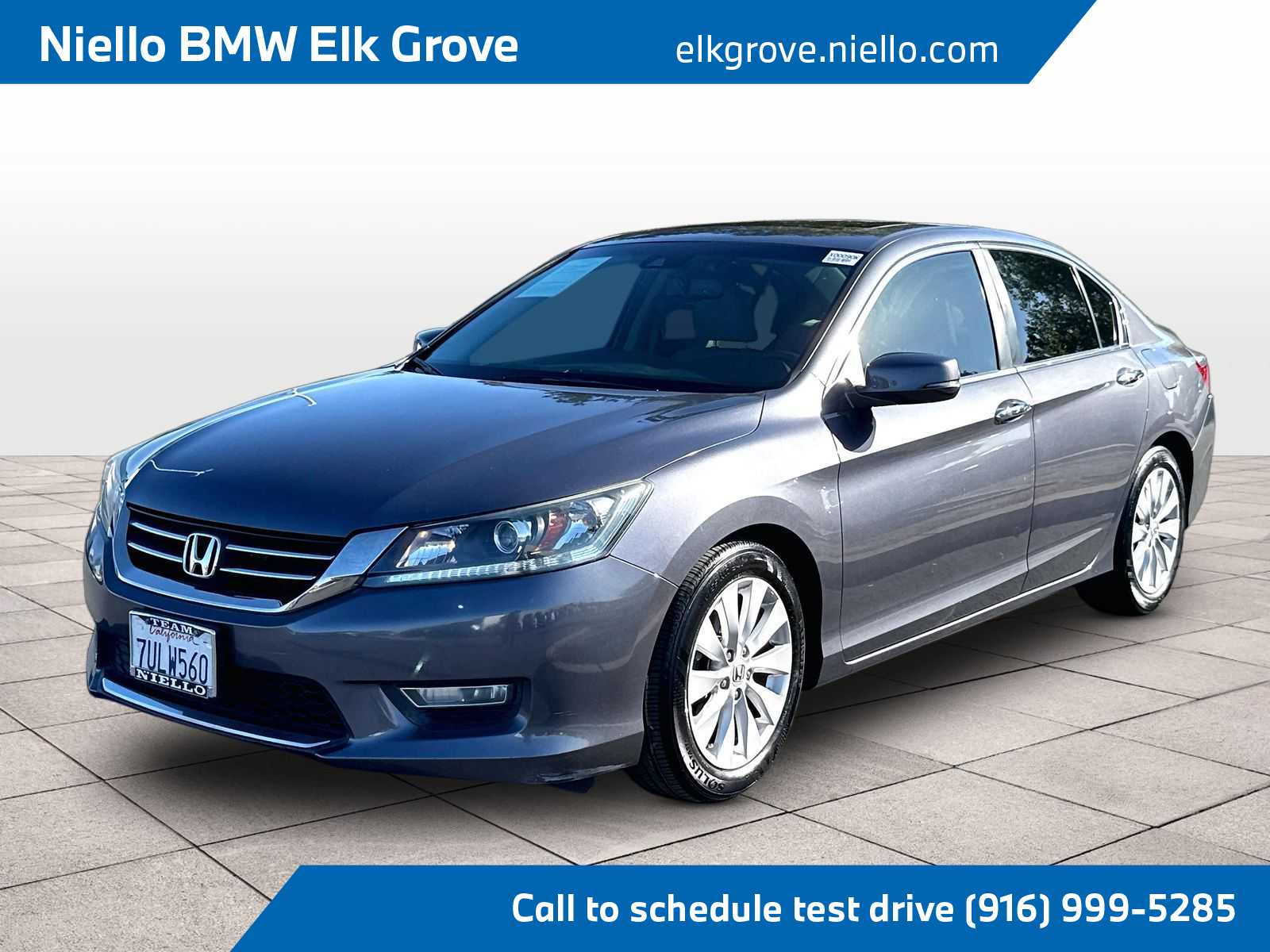 Used 2013 Honda Accord EX-L with VIN 1HGCR2F88DA175612 for sale in Elk Grove, CA