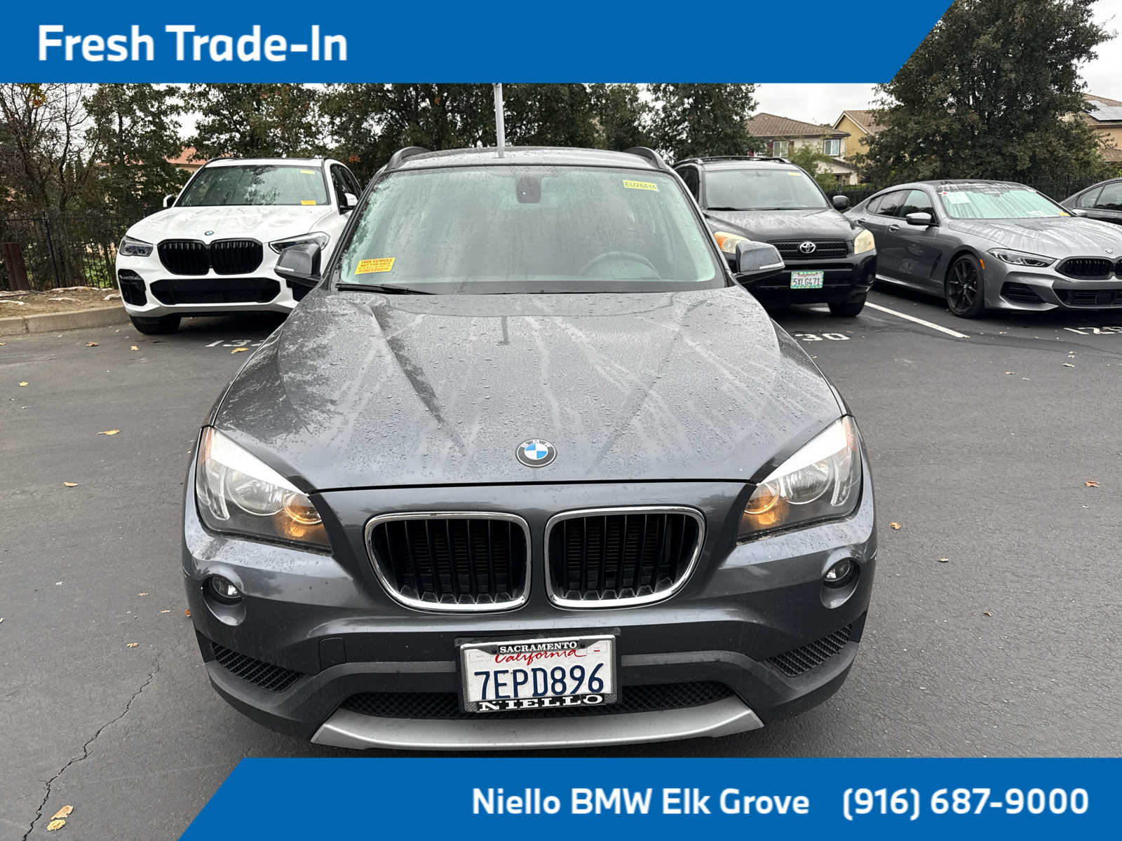 Used 2014 BMW X1 28i with VIN WBAVM1C57EVW55433 for sale in Elk Grove, CA