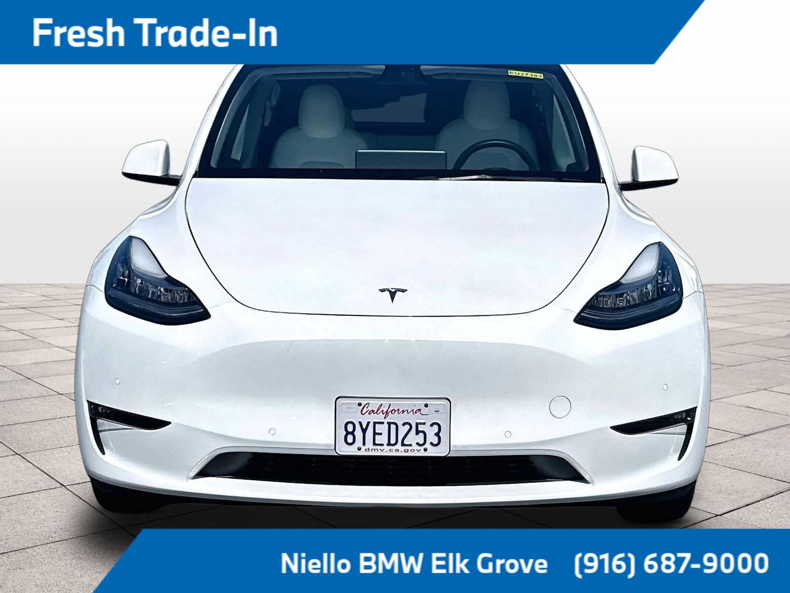 Used 2021 Tesla Model Y Long Range with VIN 5YJYGAEE5MF230701 for sale in Elk Grove, CA