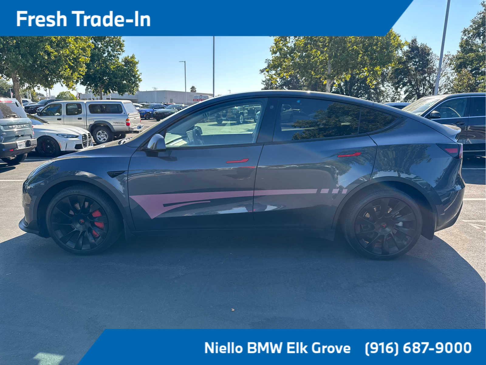 Used 2021 Tesla Model Y Long Range with VIN 5YJYGDEE0MF239498 for sale in Northfield, Minnesota