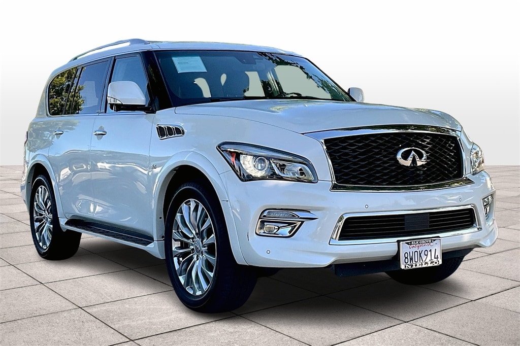 Used 2017 INFINITI QX80 Base with VIN JN8AZ2NC9H9431232 for sale in Elk Grove, CA