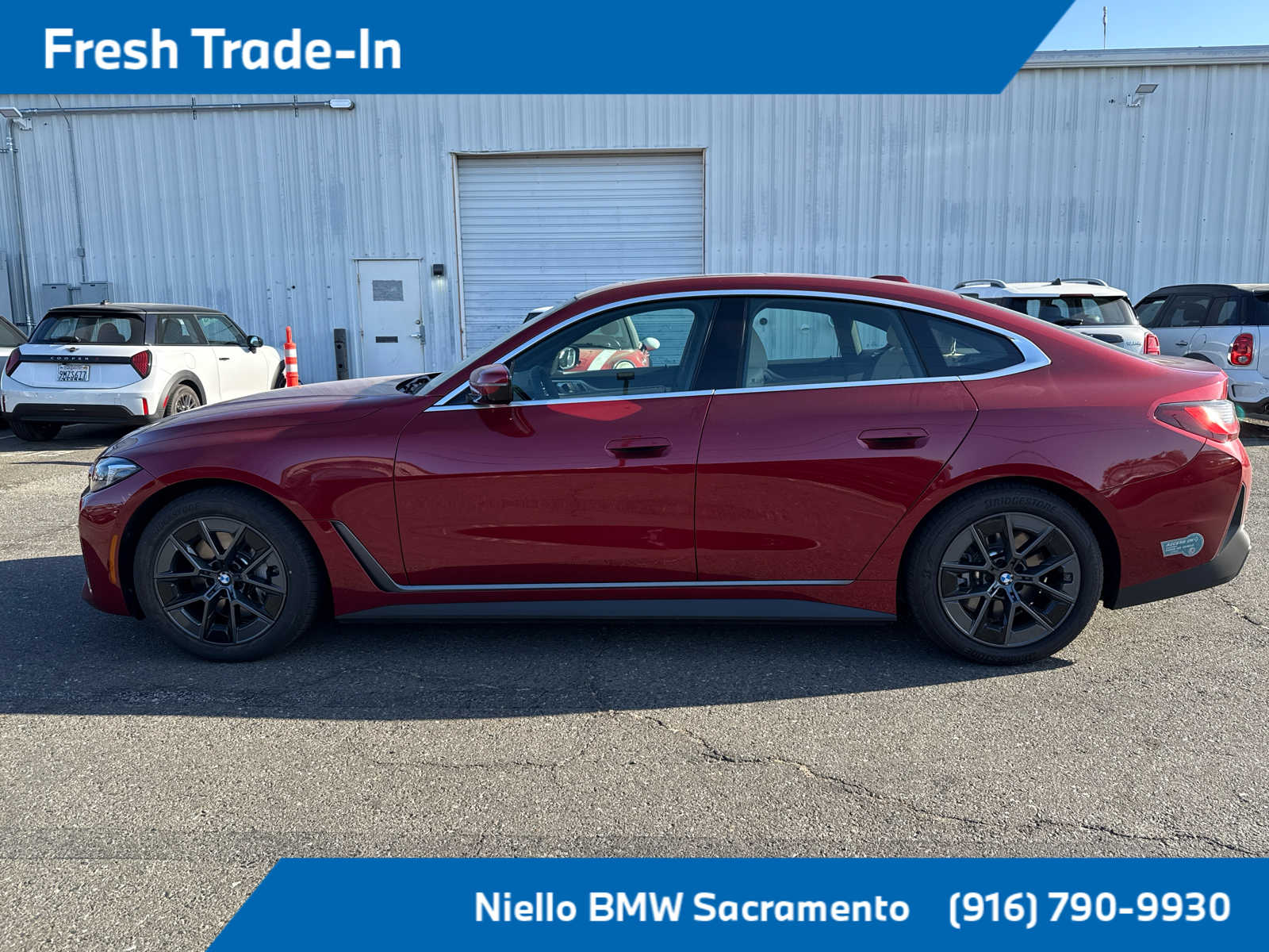 Used 2025 BMW i4 Base with VIN WBY23HD09SFU17222 for sale in Sacramento, CA