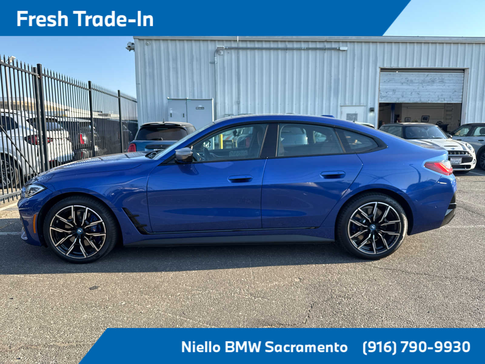 Used 2024 BMW i4 Base with VIN WBY33AW05RFS48609 for sale in Sacramento, CA