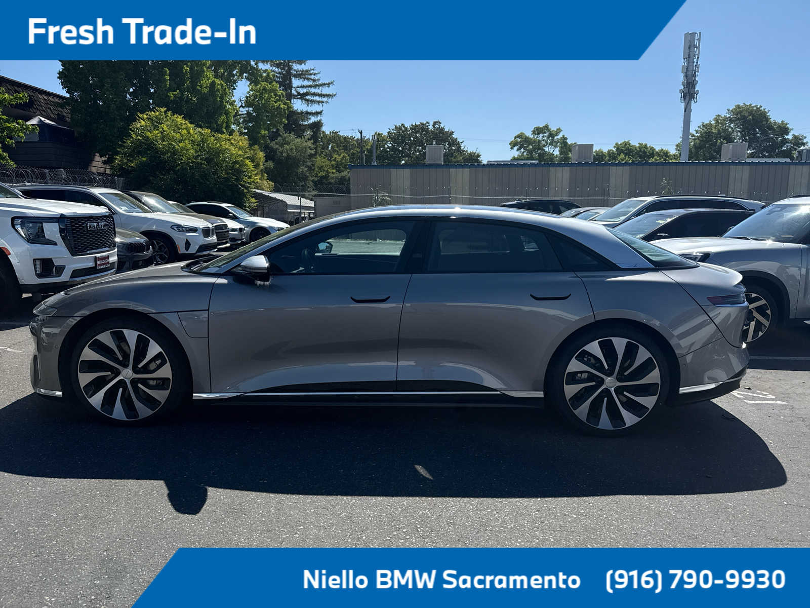 Used 2022 Lucid Air Grand Touring with VIN 50EA1GBA0NA005146 for sale in Sacramento, CA