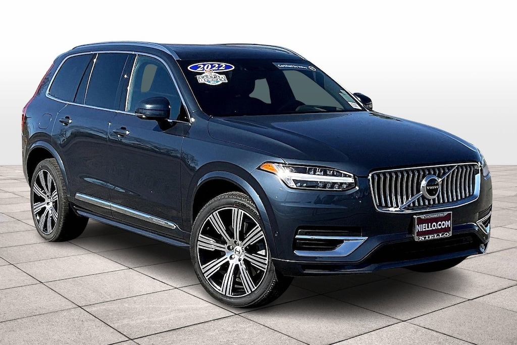 Certified 2022 Volvo XC90 Recharge Plug-In Hybrid eAWD Inscription 7 Seater SUV