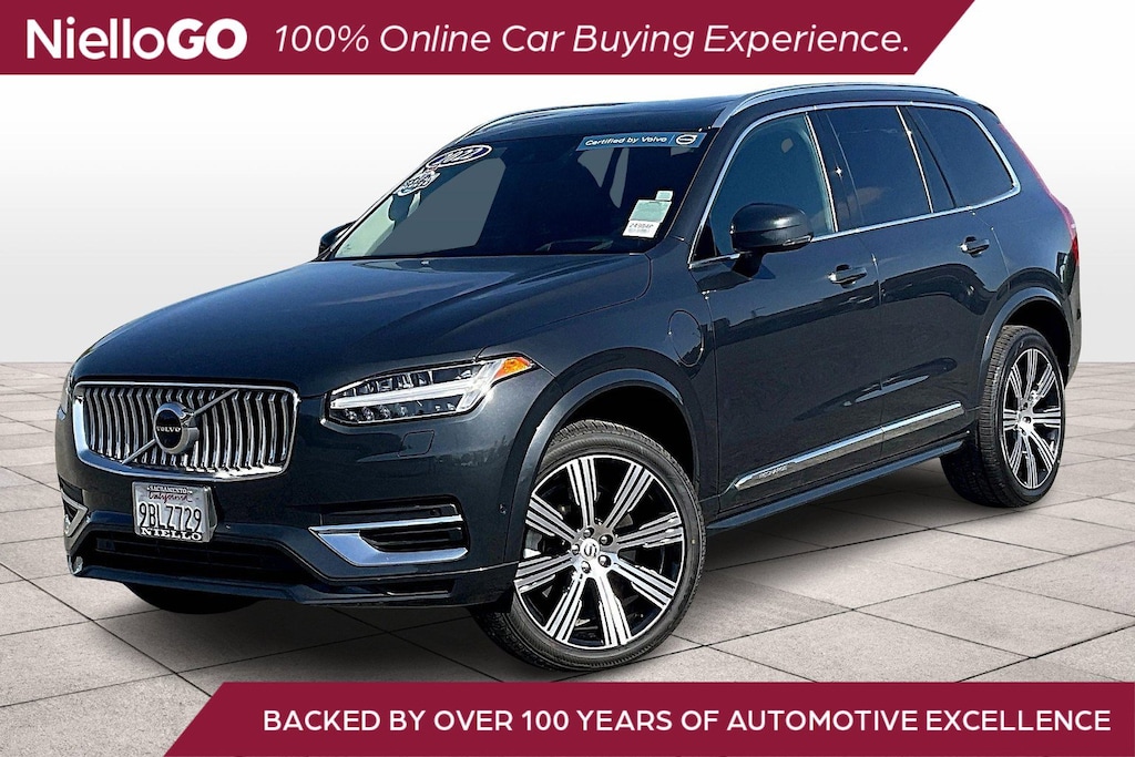Certified 2022 Volvo XC90 Recharge Plug-In Hybrid T8 Inscription Extended Range 7P SUV